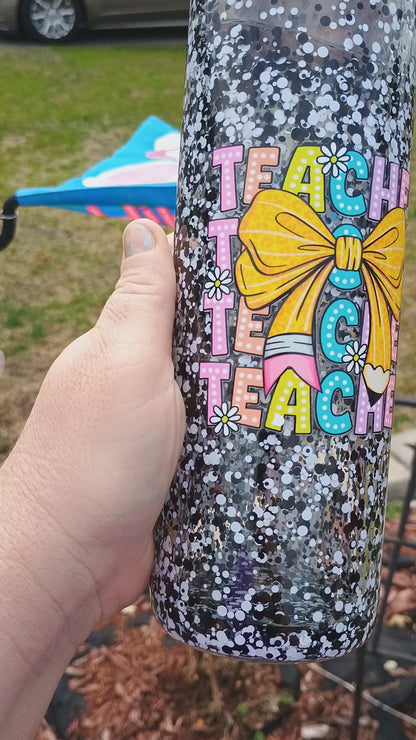 Teacher inspired snowglobe