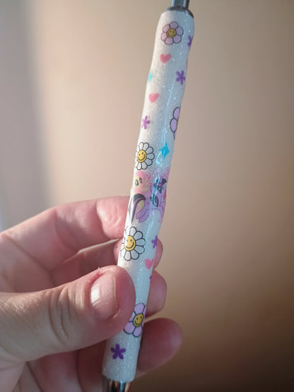 Pony nostalgia glitter gel pen